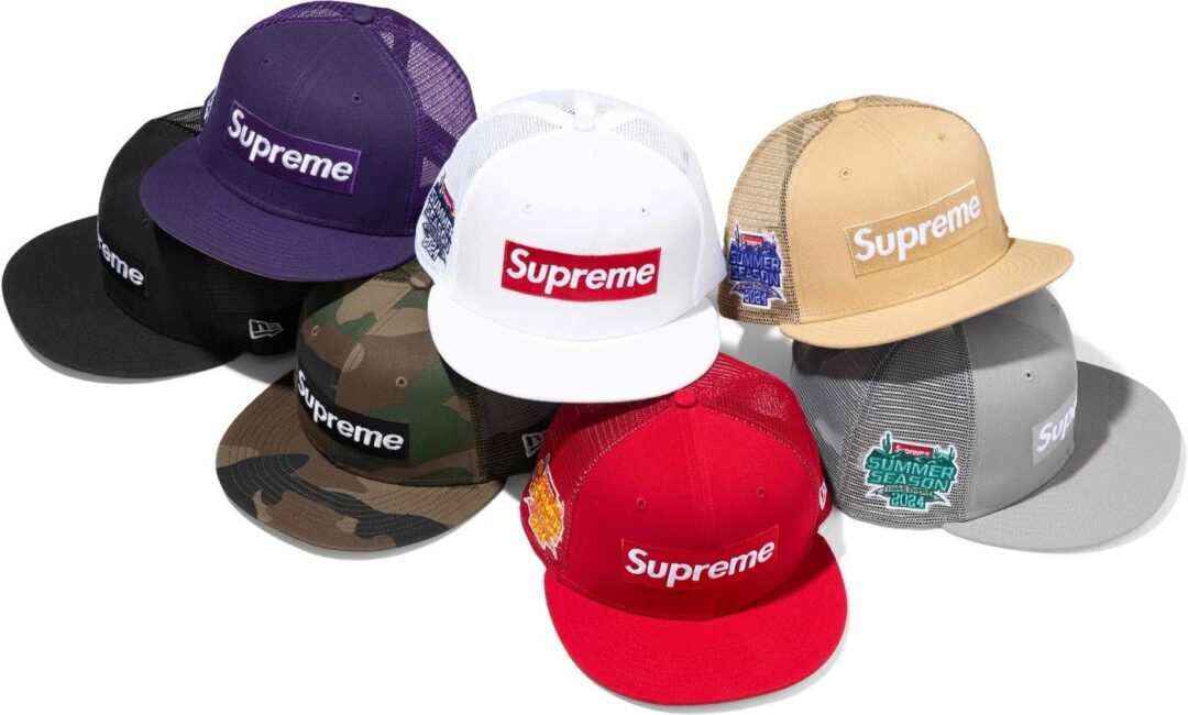 【シュプリーム/SUPREME】”ハット/キャップ” “HATS CAPS” まとめ 2024 SPRING/SUMMER コレクション (2024年 春夏)