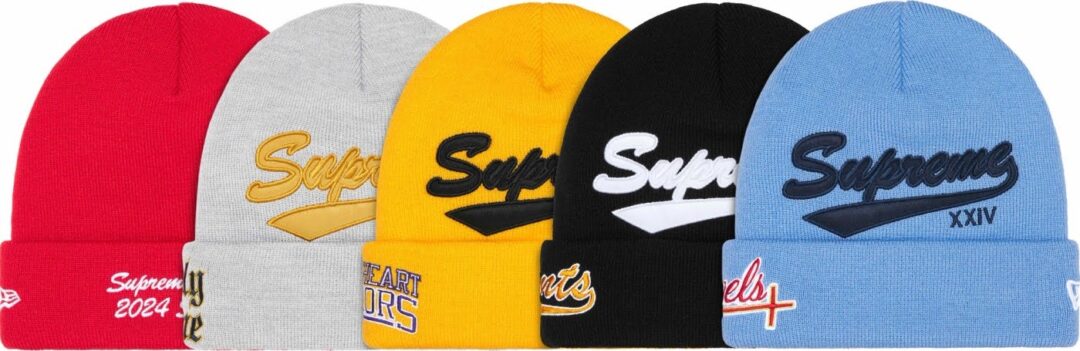 【シュプリーム/SUPREME】”ハット/キャップ” “HATS CAPS” まとめ 2024 SPRING/SUMMER コレクション (2024年 春夏)