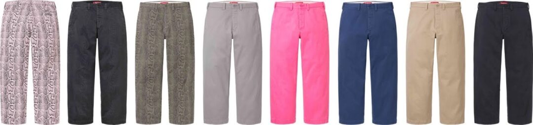 【シュプリーム/SUPREME】”パンツ/ショーツ” “PANTS/SHORTS” まとめ 2024 SPRING/SUMMER コレクション (2024年 春夏)