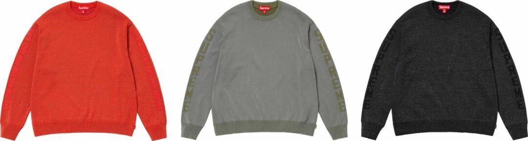 【シュプリーム/SUPREME】”トップス/セーター” “TOPS/SWEATERS” まとめ 2024 SPRING/SUMMER コレクション (2024年 春夏)