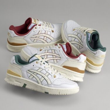 【2024年 4/4 発売】ASICS EX89 “White/Ivy” & “White/Burnt Red” (アシックス) [1203A377.101/1203A377.102]