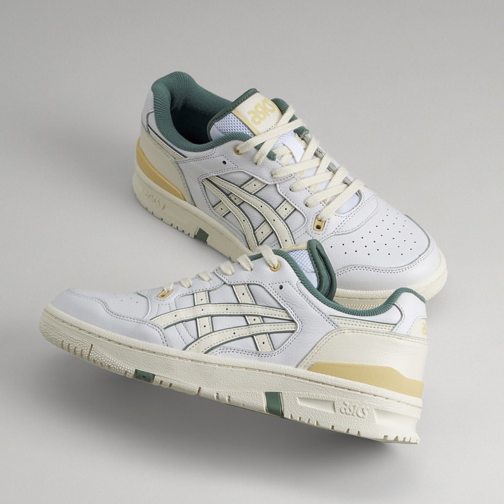 【2024年 4/4 発売】ASICS EX89 “White/Ivy” & “White/Burnt Red” (アシックス) [1203A377.101/1203A377.102]