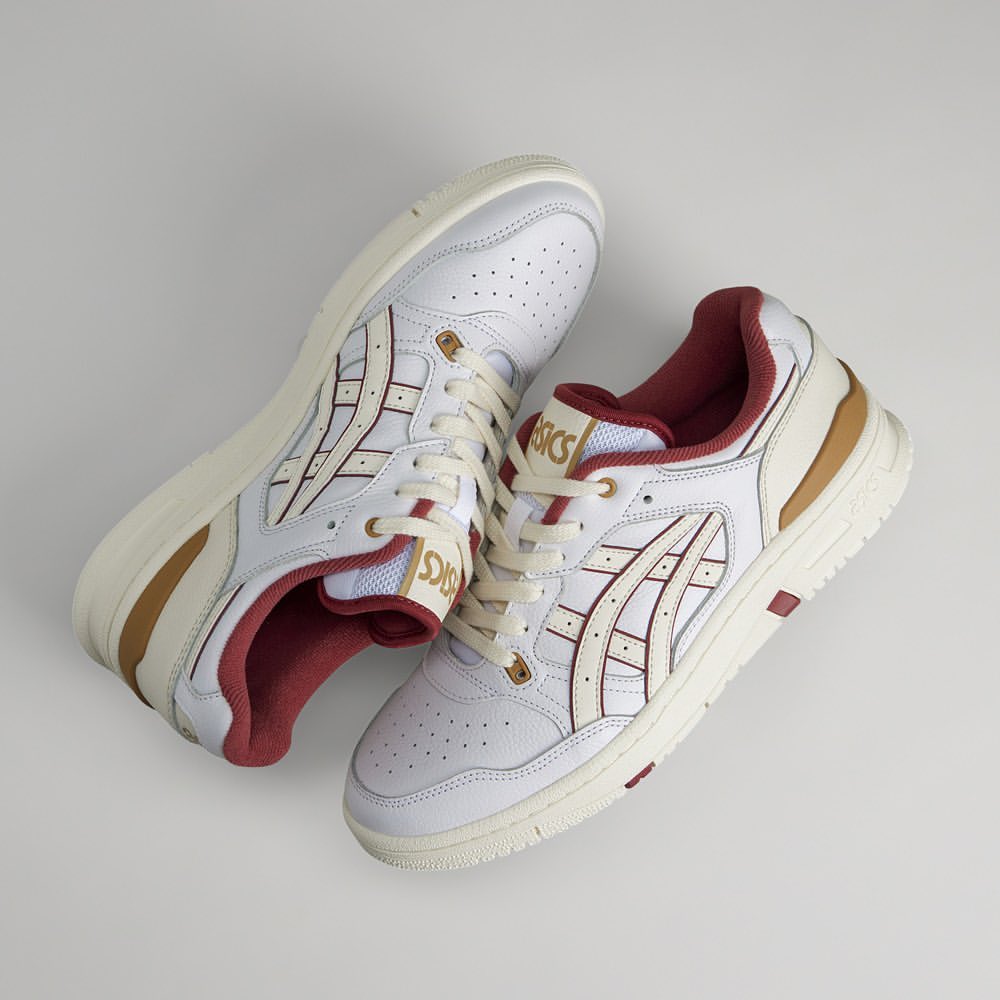 【2024年 4/4 発売】ASICS EX89 “White/Ivy” & “White/Burnt Red” (アシックス) [1203A377.101/1203A377.102]