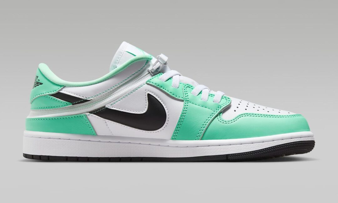 【海外発売】ナイキ エア ジョーダン 1 ロー フライイーズ “ホワイト/グローグリーン” (NIKE AIR JORDAN 1 LOW FLYEASE “White/Green Glow”) [DM1206-131]