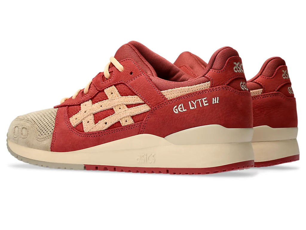 【2024年 3/7 発売】ASICS GEL-LYTE III OG “Wood Crepe/Burnt Red” (アシックス ゲルライト 3 OG) [1203A345.201]