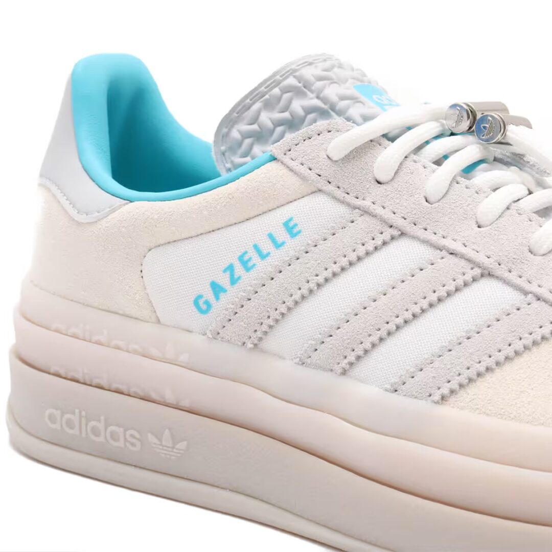 【2024年 3/29 & 4/12 発売】Ordinary People × adidas Originals GAZELLE BOLD “White/Blue” (オーディナリーピープル アディダス オリジナルス ガゼル ボールド) [IH9991/IH9992]