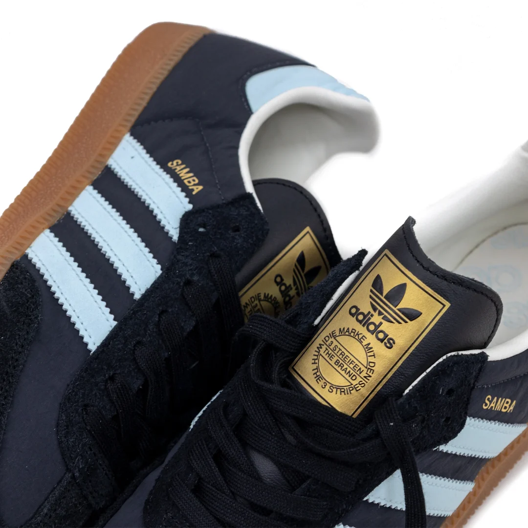 【2024年 3/8 発売】アディダス オリジナルス サンバ OG “カーボン/アルミニウムブルー” (adidas Originals SAMBA OG “CARBON/ALUMINIUM BLUE”) [ID0493]