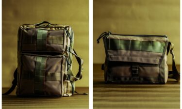 BRIEFING × BEAMS PLUS / 別注 3WAY BAG KHAKI & FLEET MESSENGER BAG KHAKI が発売 (ブリーフィング ビームス プラス)