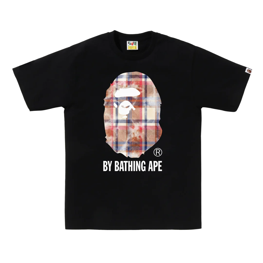 A BATHING APE の定番デザインにブリーチ加工でアクセントを施した”BLEACHED BAPE CHECK”が、2024年 3/2 発売 (ア ベイシング エイプ)