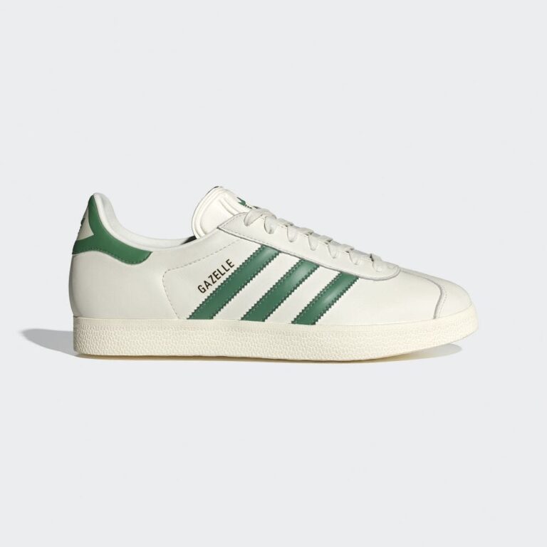 【関税込み】adidas Originals オフホワイト Gazelle スニーカー 2024年 3/28 発売】滑らかなアッパーを採用した adidas