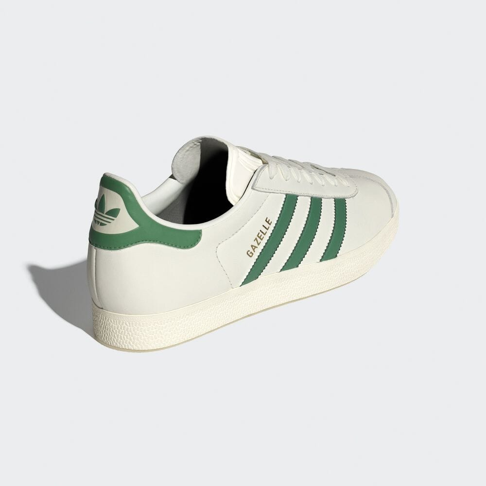 【2024年 3/28 発売】滑らかなアッパーを採用した adidas Originals GAZELLE “Off White/Pre-Loved Green” (アディダス オリジナルス ガゼル “オフホワイト/プリラブドグリーン”) [IG1635]