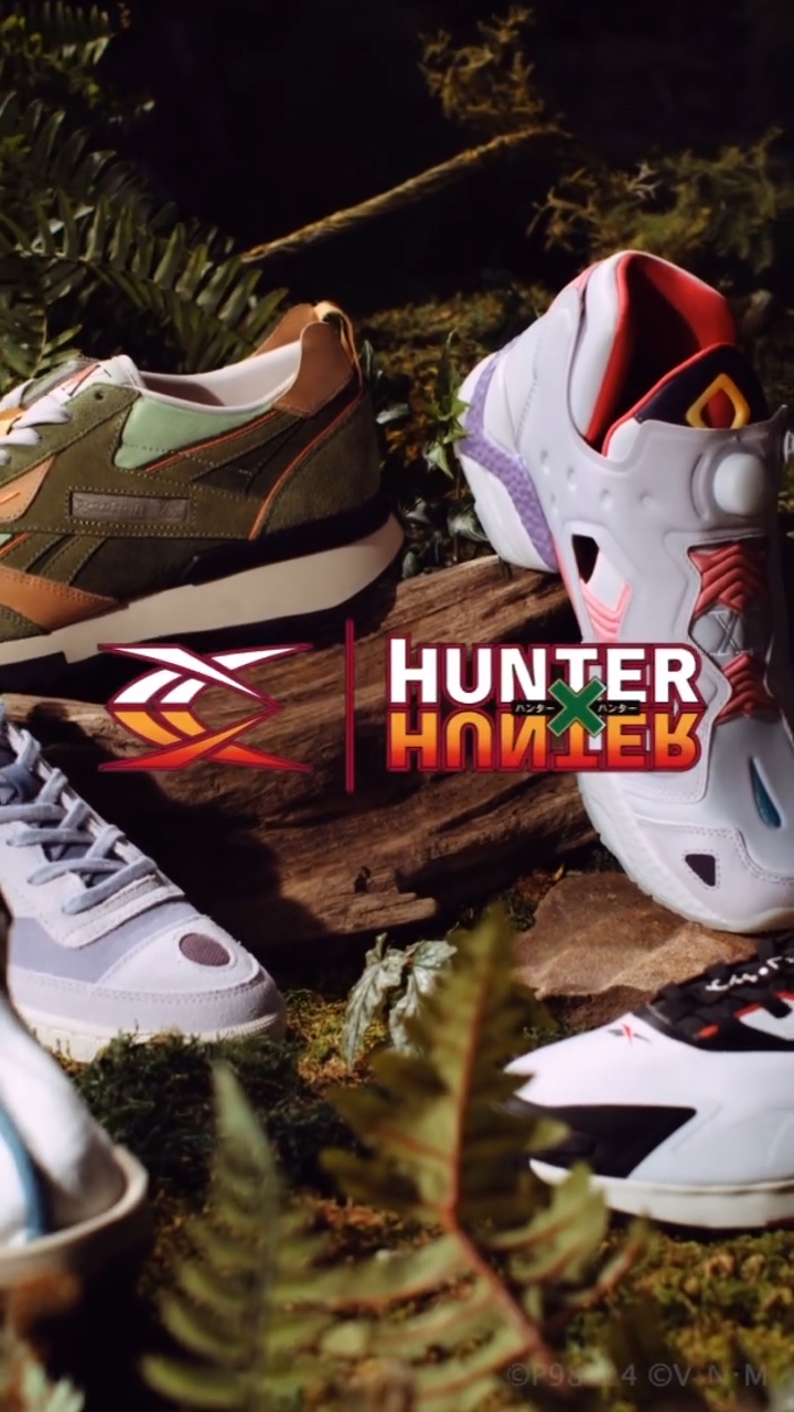 【2024年 3/22 発売】ハンター×ハンター/リーボック コラボコレクション (Hunter x Hunter REEBOK)