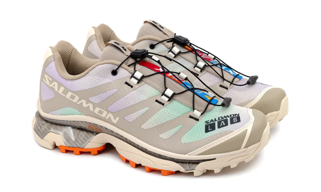 【海外発売】SALOMON XT-4 OG AURORA BOREALIS “Shortbread/Bird Of Paradise/Black” (サロモン オーロラ・ボレアリス) [L47442400]