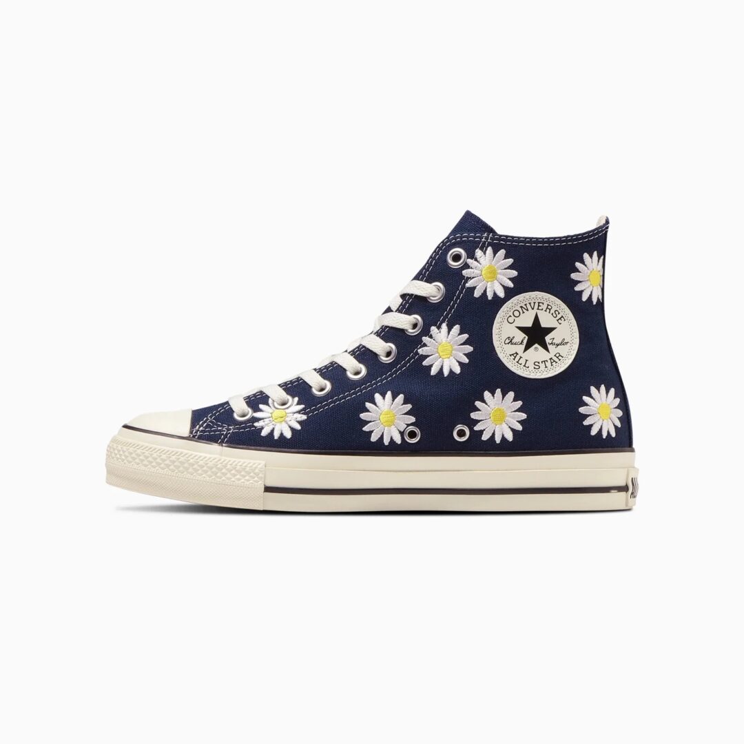 【2024年 3/8 発売】デイジーの刺繍を施した CONVERSE ALL STAR (R) DAISYFLOWER HI (コンバース オールスター デイジーフラワー)