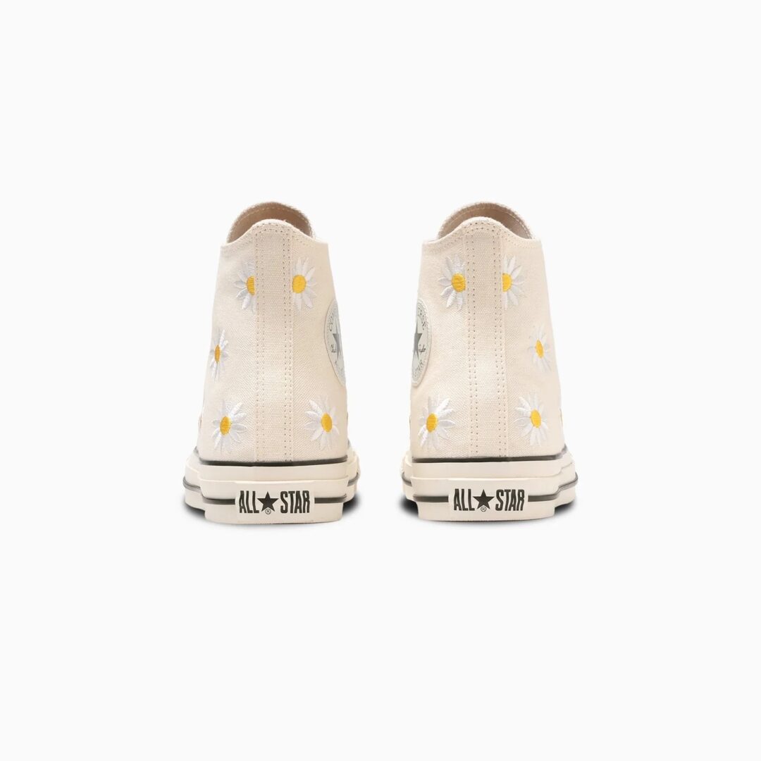 【2024年 3/8 発売】デイジーの刺繍を施した CONVERSE ALL STAR (R) DAISYFLOWER HI (コンバース オールスター デイジーフラワー)