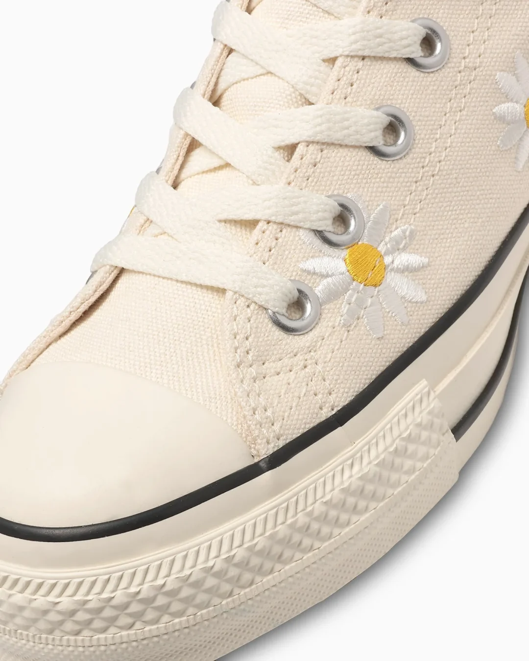 【2024年 3/8 発売】デイジーの刺繍を施した CONVERSE ALL STAR (R) DAISYFLOWER HI (コンバース オールスター デイジーフラワー)