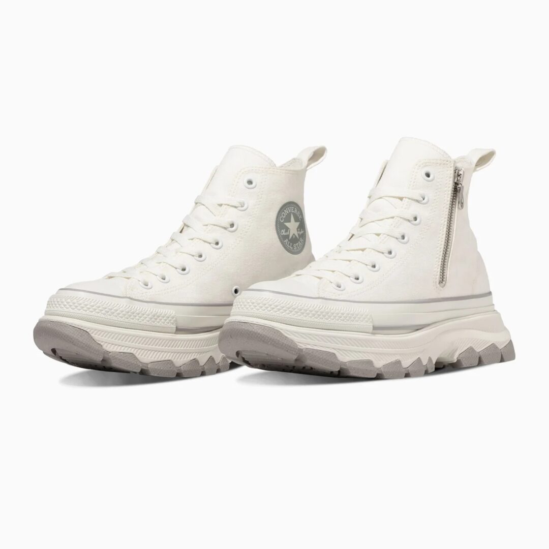 【2024年 3/7 発売】直営店限定モデル CONVERSE ALL STAR (R) TREKWAVE Z HI “White/Grey” (コンバース オールスター トレックウエーブ)