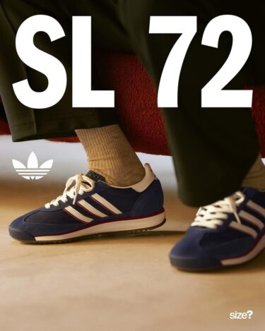 【海外発売】size? × adidas Originals SL 72 RS “Indigo” (サイズ? アディダス オリジナルス “インディゴ”) [IH0895]