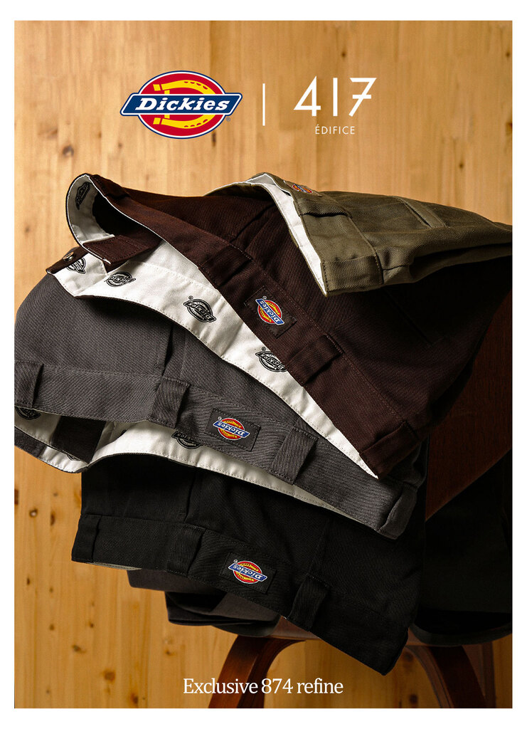 Dickies × 417 EDIFICE 別注 874 refineが2024年 4月上旬 発売 (ディッキーズ エディフィス)