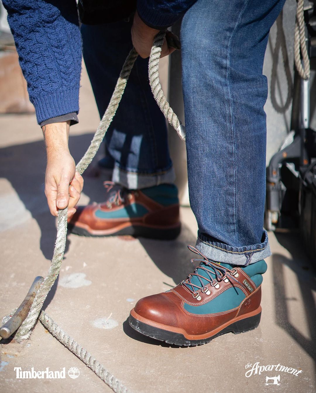 Timberland × the Apartment FIELD BOOT “The Old Man and the Sea”が2024年 3/20 発売 (ティンバーランド アパートメント フィールドブーツ)