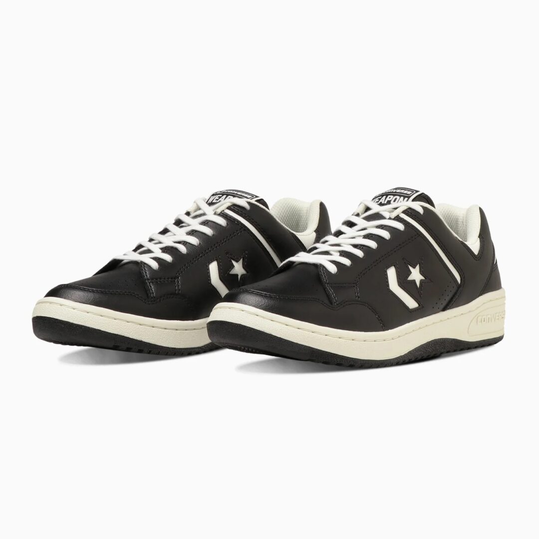 【2024年 3/19 発売】CONVERSE WEAPON OX “Black/White” (コンバース ウエポン “ブラック/ホワイト”)