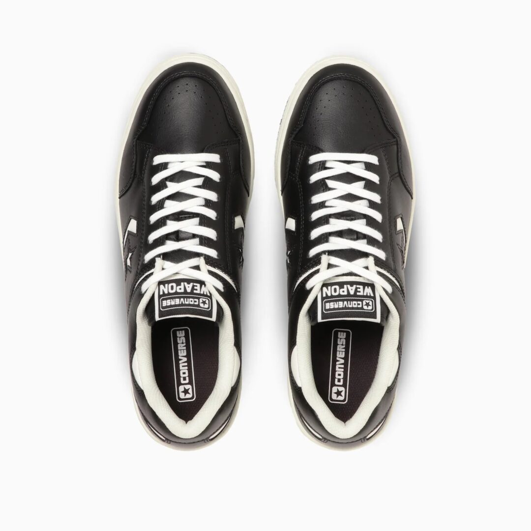 【2024年 3/19 発売】CONVERSE WEAPON OX “Black/White” (コンバース ウエポン “ブラック/ホワイト”)