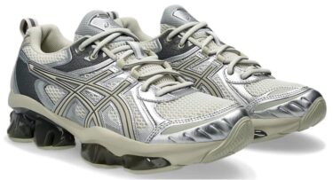 2024年 夏 発売予定！ASICS GEL-QUANTUM KINETIC “White/Light Dust” (アシックス ゲルクォンタム キネティック)