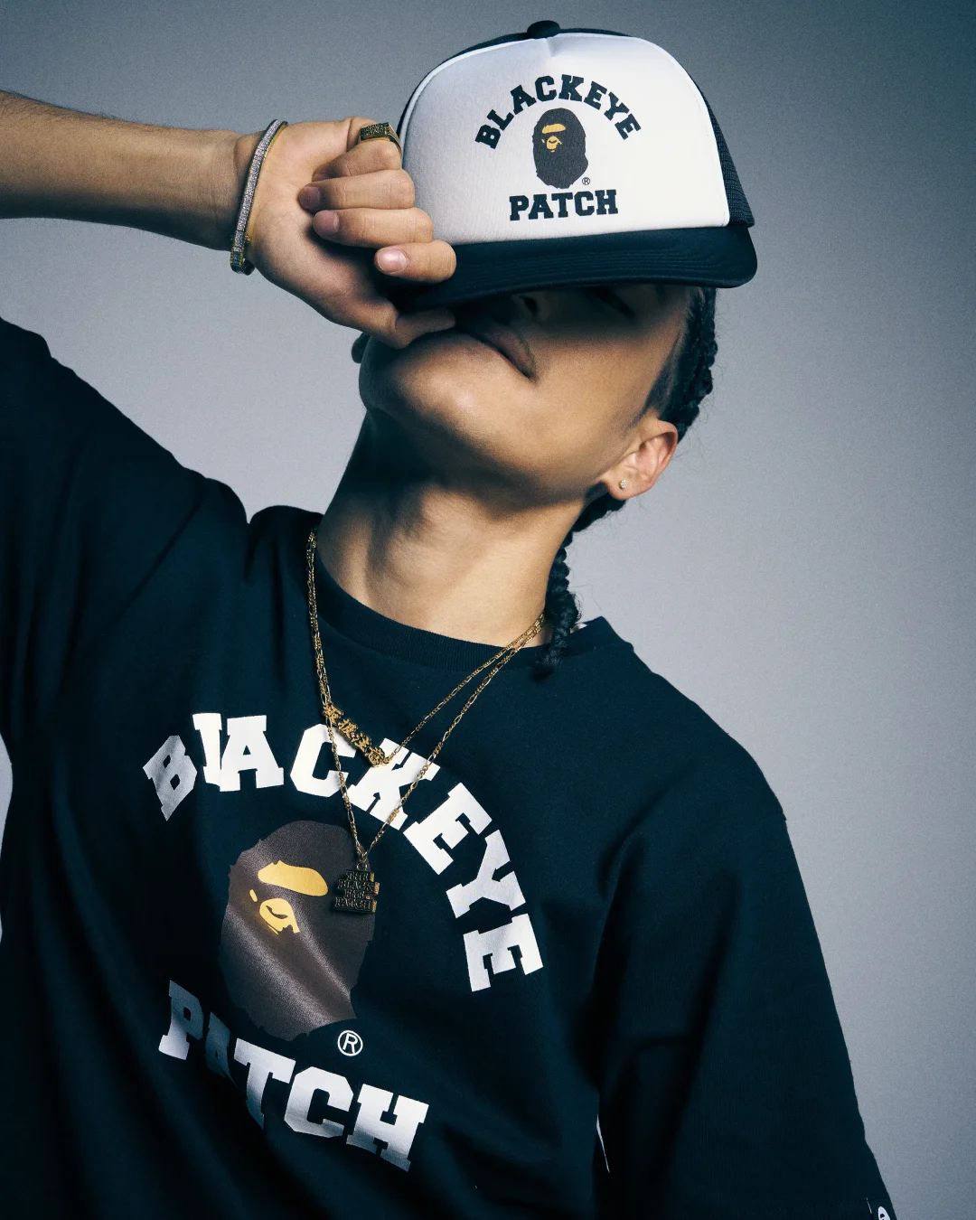 A BATHING APE × Black Eye Patch コラボが2024年 3/23 発売(ア ベイシング エイプ ブラック アイ パッチ)