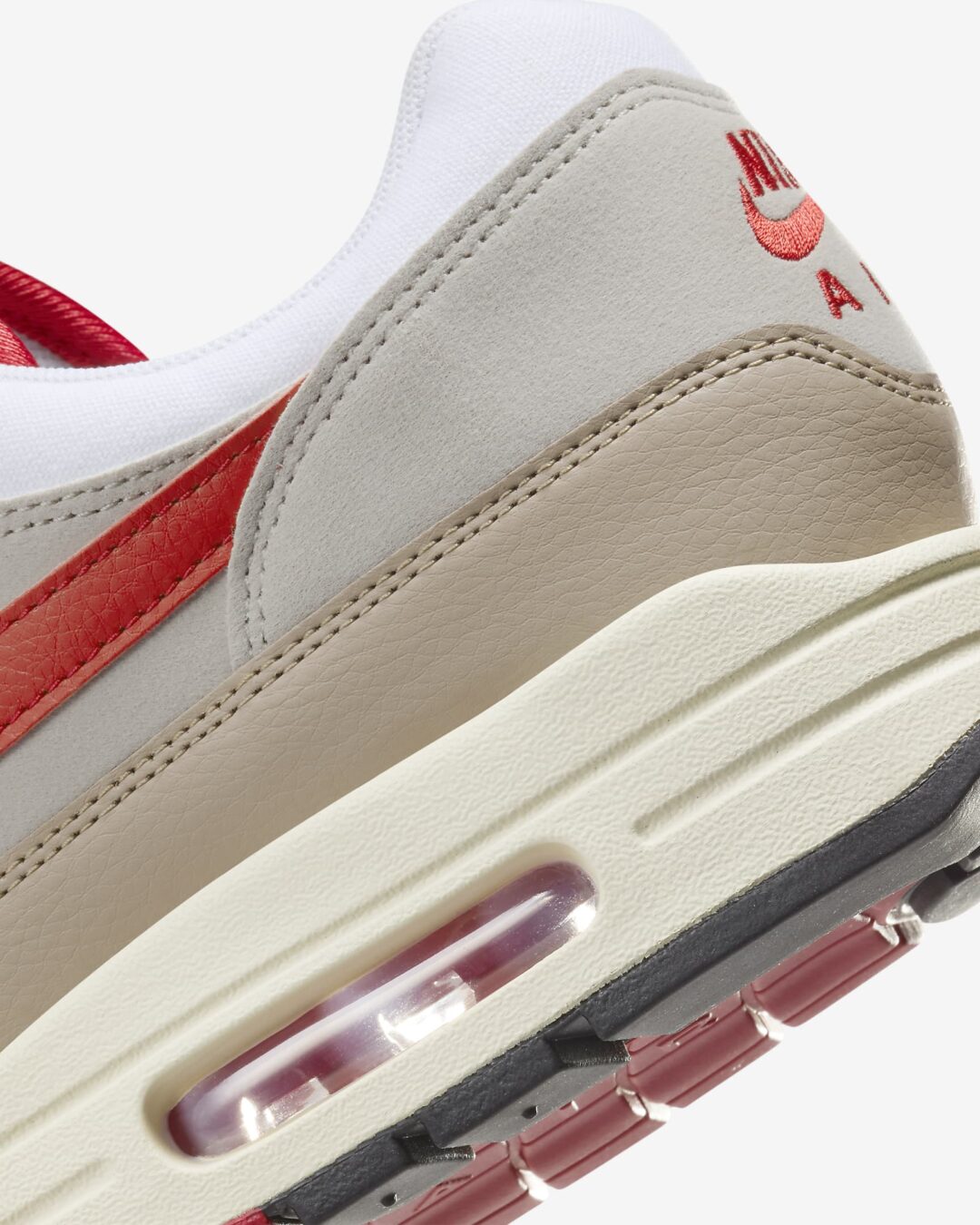 【2024年 3/22 発売】ナイキ エア マックス 1 “ホワイト/クリーム2/ユニバーシティレッド” (NIKE AIR MAX 1 “White/Cream2/University Red”) [HF4312-100]