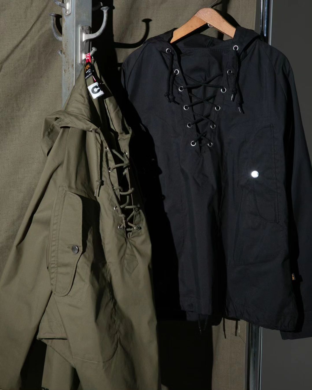 【2024年 3/15 発売】CDG × ALPHA INDUSTRIES “Anorak jacket” (シーディージー COMME des GARCONS コム デ ギャルソン アルファ インダストリーズ)