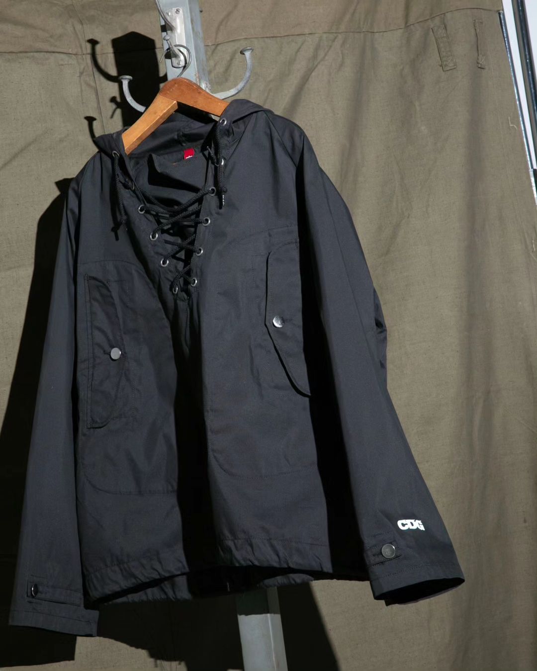 【2024年 3/15 発売】CDG × ALPHA INDUSTRIES “Anorak jacket” (シーディージー COMME des GARCONS コム デ ギャルソン アルファ インダストリーズ)