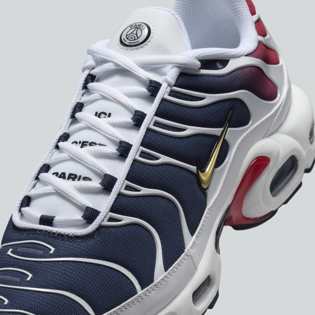 【2024年 8/1 発売予定】PSG パリ・サンジェルマン × ナイキ エア マックス プラス “パリオリンピック” (Paris Saint Germain NIKE AIR MAX PLUS “Paris Olympics”) [FZ4776-100]