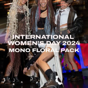 ドクターマーチンから国際女性デーに賛美を贈る「MONO FLORAL PACK」が発売 (Dr. Martens モノフローラルパック)