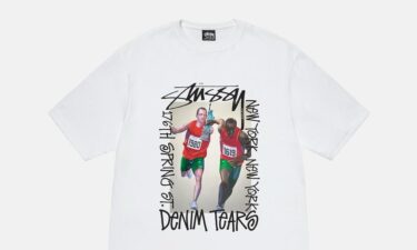 【2024年 3/15 発売】STUSSY × DENIM TEARS 2024 S/S "Pass the Baton Tee" (ステューシー デニムティアーズ)