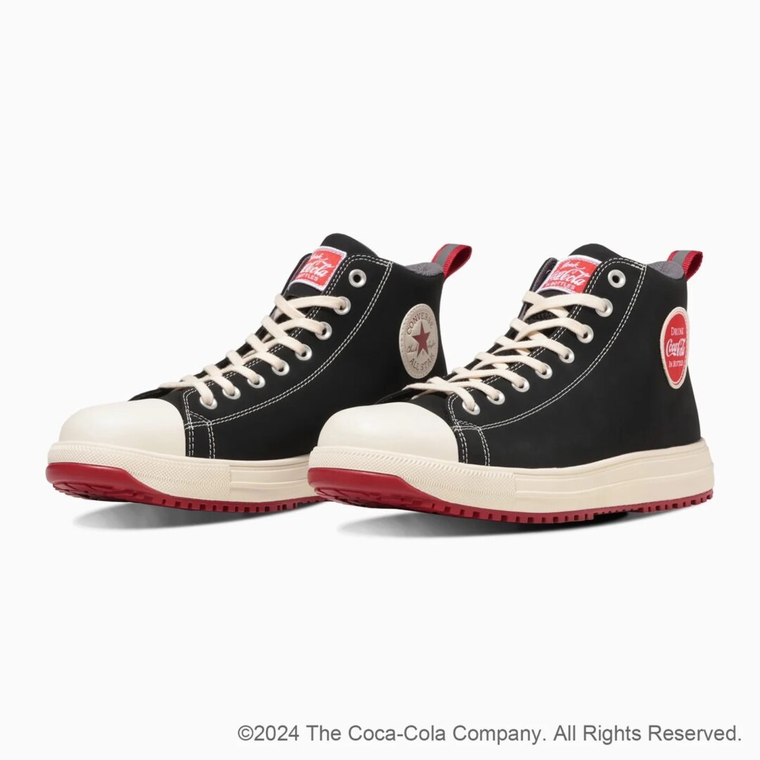 【2024年 3/19 発売】コカ･コーラ × コンバース プロテクティブスニーカー ALL STAR PS & RUN ‘N SLAM PS (Coca-Cola CONVERSE オールスター)