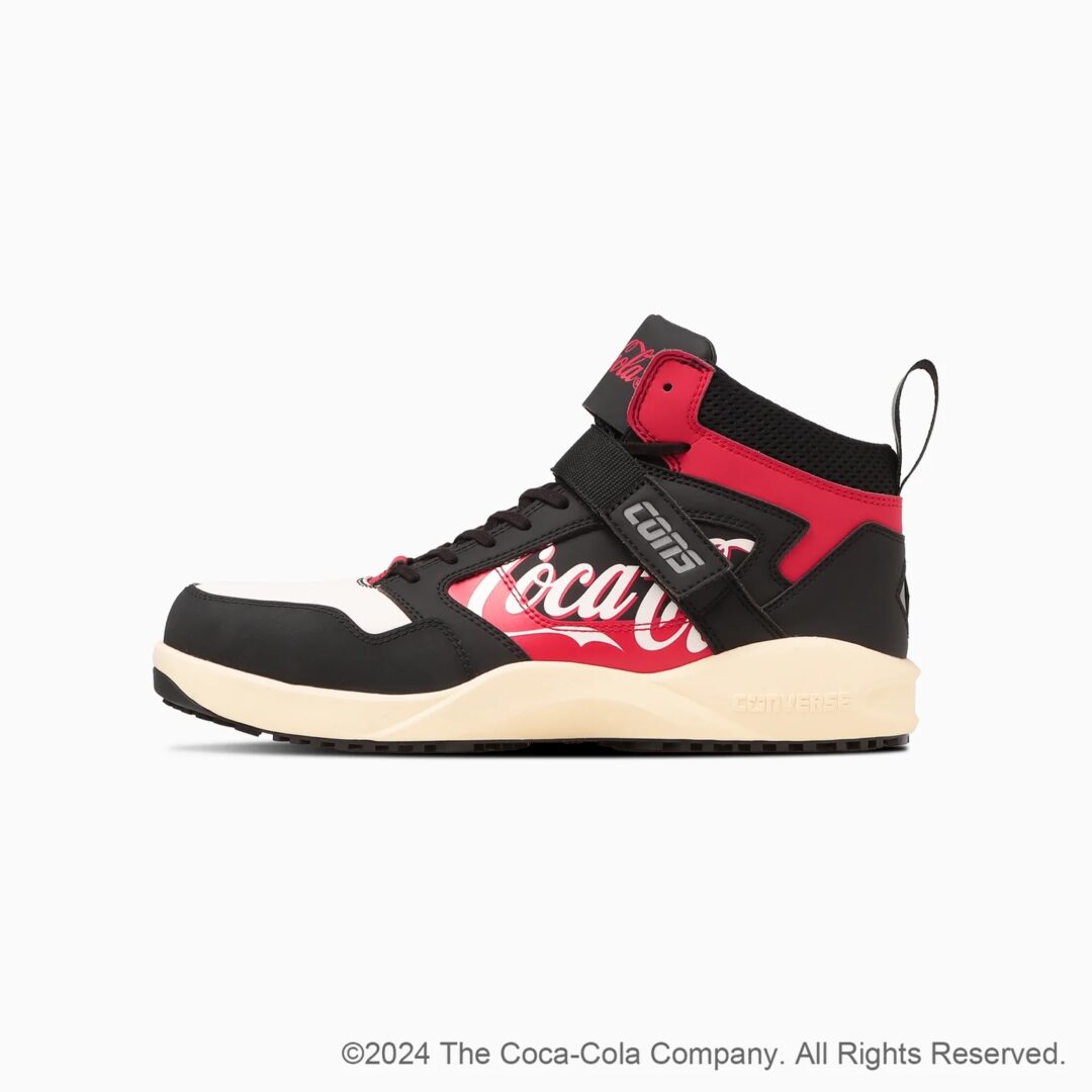 【2024年 3/19 発売】コカ･コーラ × コンバース プロテクティブスニーカー ALL STAR PS & RUN ‘N SLAM PS (Coca-Cola CONVERSE オールスター)