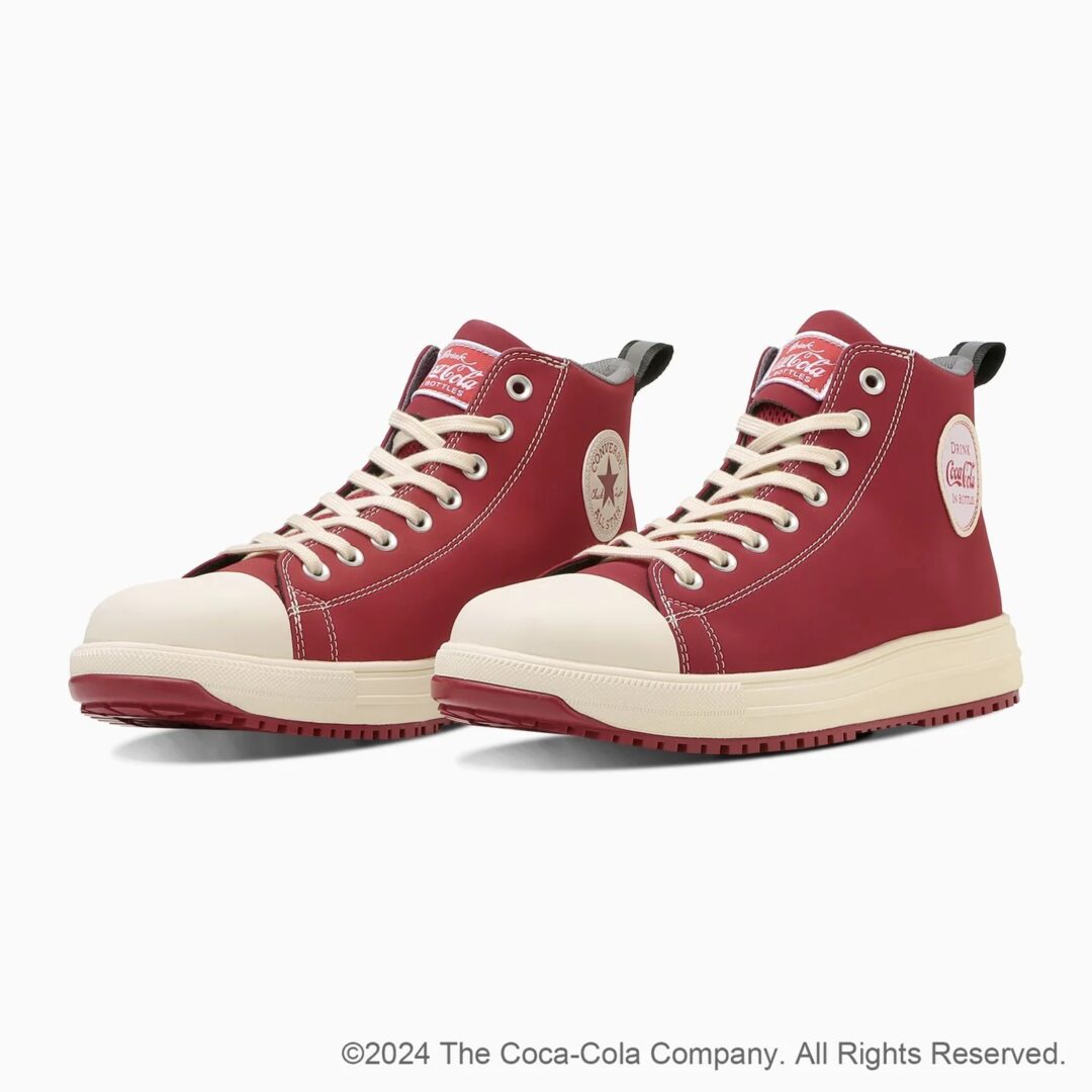 【2024年 3/19 発売】コカ･コーラ × コンバース プロテクティブスニーカー ALL STAR PS & RUN ‘N SLAM PS (Coca-Cola CONVERSE オールスター)