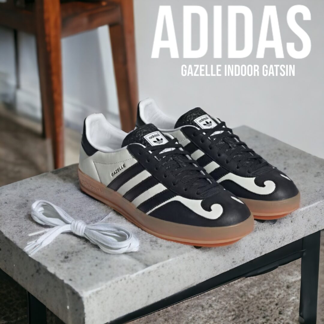 【国内 2024年 3/27 発売】adidas Originals GAZELLE “Gatsin Pack” (アディダス オリジナルス ガゼル “ブラック/ホワイト”) [IH9989/IH9990]