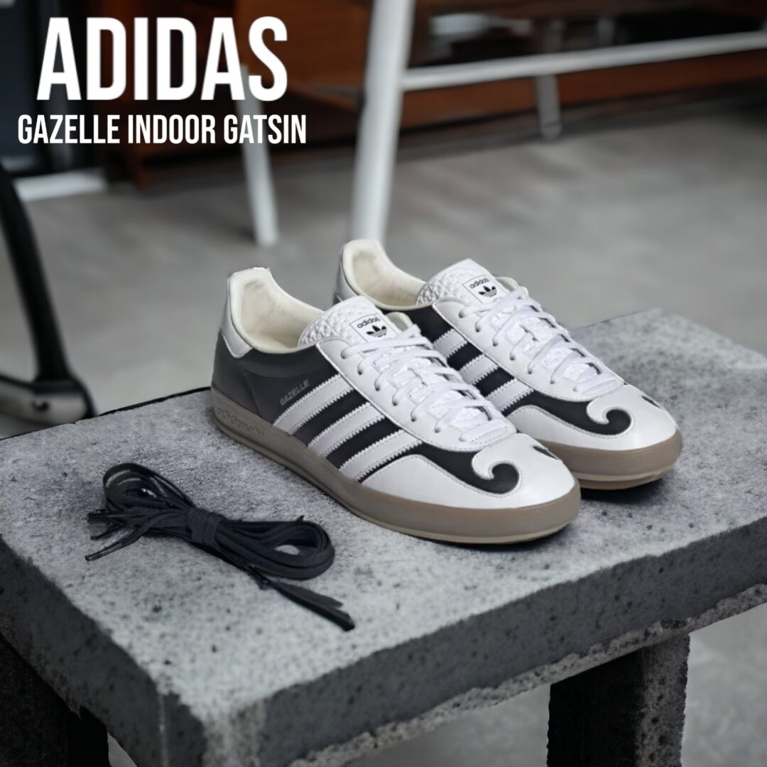 【国内 2024年 3/27 発売】adidas Originals GAZELLE “Gatsin Pack” (アディダス オリジナルス ガゼル “ブラック/ホワイト”) [IH9989/IH9990]