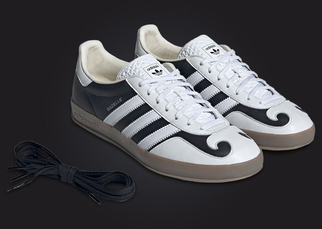 【国内 2024年 3/27 発売】adidas Originals GAZELLE “Gatsin Pack” (アディダス オリジナルス ガゼル “ブラック/ホワイト”) [IH9989/IH9990]