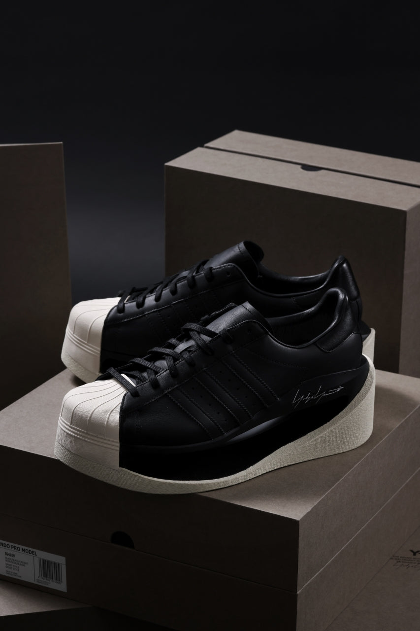 Y-3から革新的かつ大胆なシルエットのスニーカー「GENDO SUPERSTAR」「GENDO PRO MODEL」2024 S/S モデル (ワイスリー スーパースター プロモデル) [IG4105/IG4107/IG4109/IG4111]