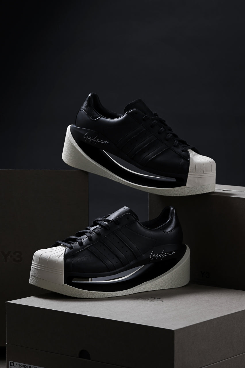 Y-3から革新的かつ大胆なシルエットのスニーカー「GENDO SUPERSTAR」「GENDO PRO MODEL」2024 S/S モデル (ワイスリー スーパースター プロモデル) [IG4105/IG4107/IG4109/IG4111]