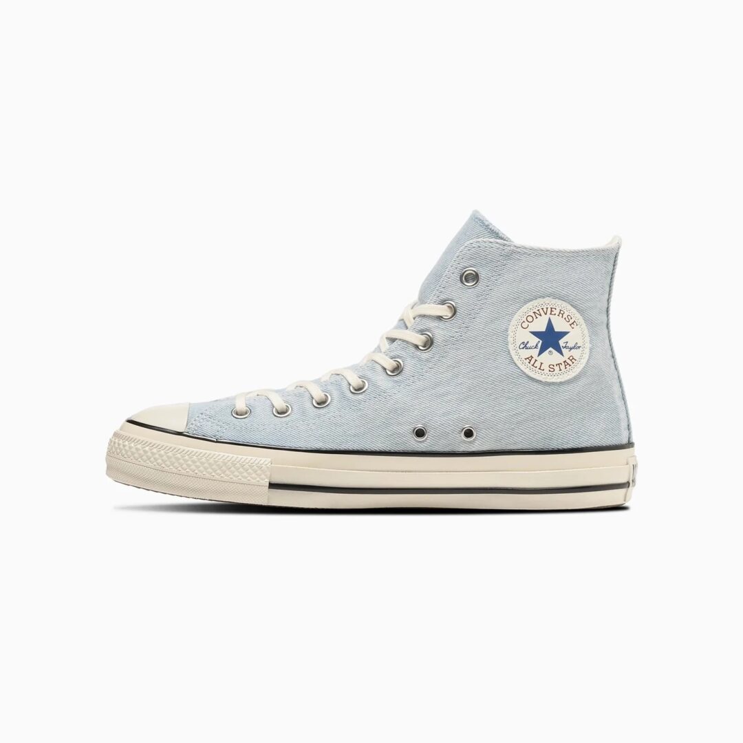 【2024年 3/22 発売】ヴィンテージデニムをモチーフにした CONVERSE ALL STAR US AGEDDENIM HI “AGEDBLUE” (コンバース オールスター エイジドデニム “エイジドブルー”)