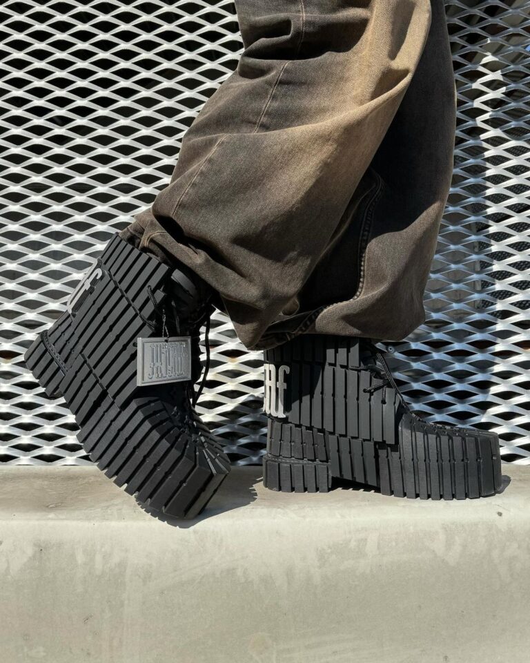 MSCHF 2x4 boot 厚底ブラックハイカットブーツ 27cm 2x4 Duck – MSCHF