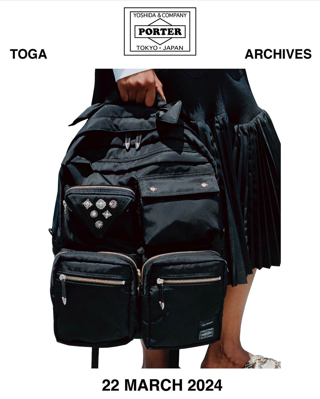 TOGA × PORTER 第6弾 コラボレーションが2024年 3/22 発売 (トーガ ポーター)