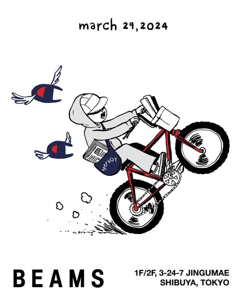 Champion × PAPERBOY × BEAMS クルーネックやフーディなど4点が2024年 