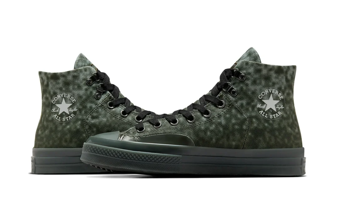 【2024年 発売予定】Patta × CONVERSE Chuck 70 HI “Black/Mineral” (パタ コンバース チャック 70 “ブラック/ミネラル”) [A09784C]