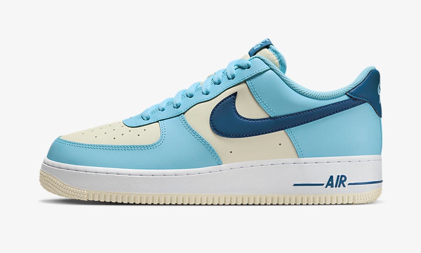 【2024年 発売】ナイキ エア フォース 1 ロー “ホワイト/ユニバーシティブルー/ネイビー” (NIKE AIR FORCE 1 LOW “White/University Blue/Navy”) [HF4837-407]