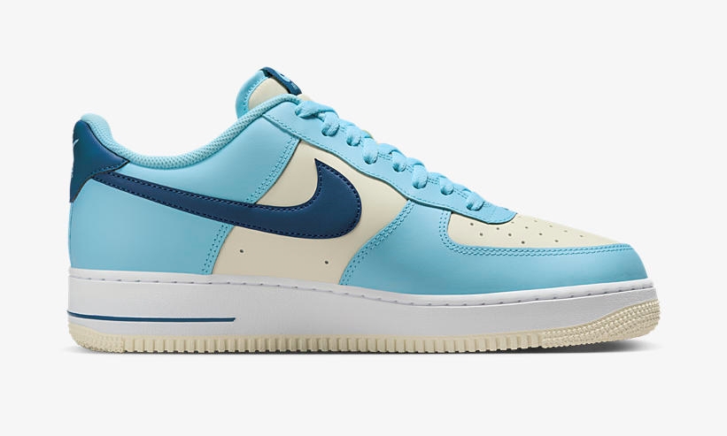 【2024年 発売】ナイキ エア フォース 1 ロー “ホワイト/ユニバーシティブルー/ネイビー” (NIKE AIR FORCE 1 LOW “White/University Blue/Navy”) [HF4837-407]