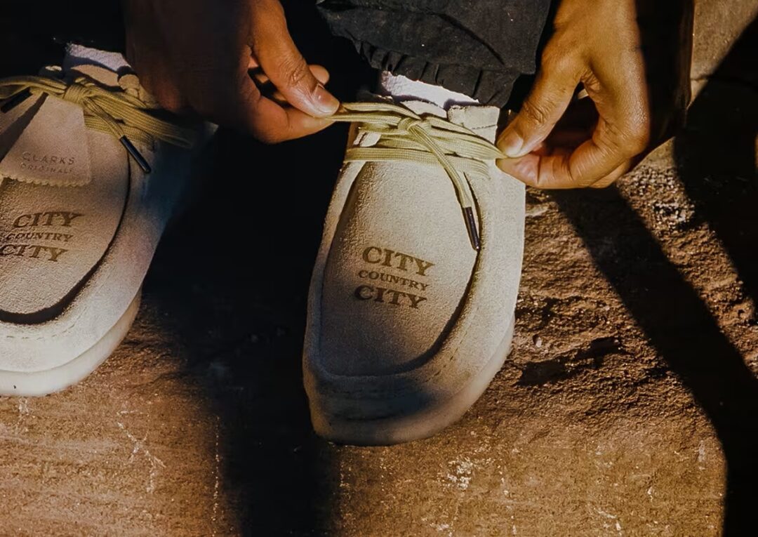 【2024年 3/9 発売】atmos × Clarks Wallabee × CITY COUNTRY CITY (アトモス クラークス ワラビー シティーカントリーシティー)